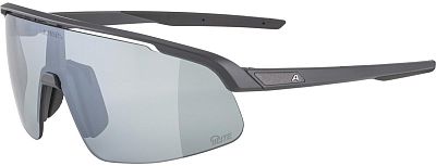 Превью  Велоочки ALPINA Turbo Pro S Q-Lite Midnight-Grey Matt, Линзы: Silver Mirror Cat.2 (A8752021)